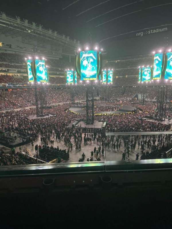 NRG Stadium, section: 346, row: B, seat: 1