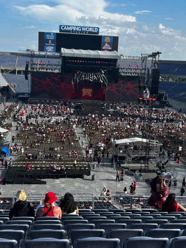 Camping World Stadium, section: P48, row: P, seat: 13