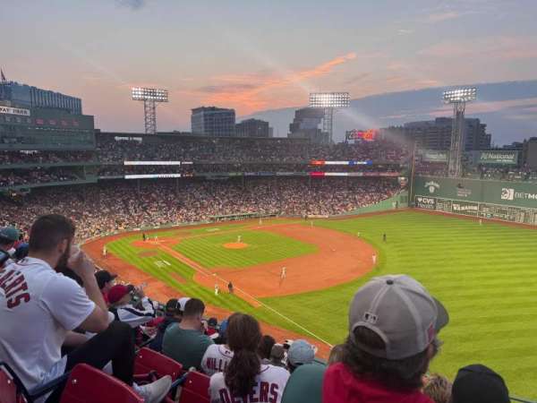 Fenway Park, section: Pavilion 15, row: G, seat: 3
