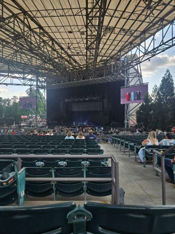 Ameris Bank Amphitheatre, section: 102, row: R, seat: 2
