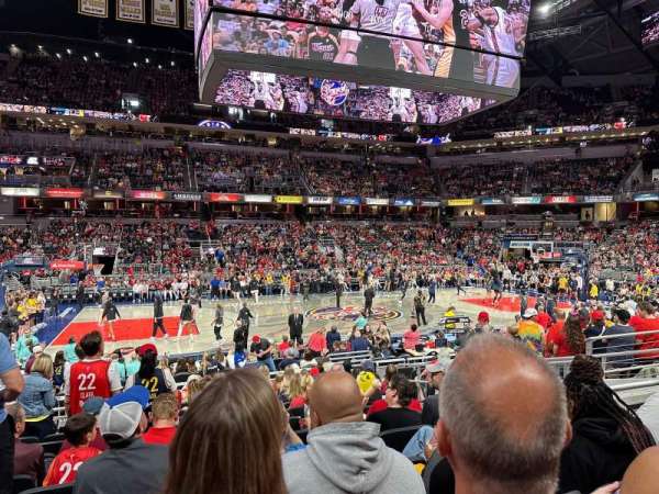 Gainbridge Fieldhouse, section: 6, row: 13, seat: 7