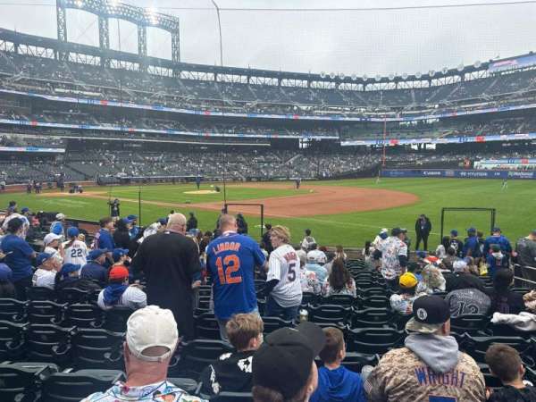 Citi Field, section: 110, row: 11, seat: 11
