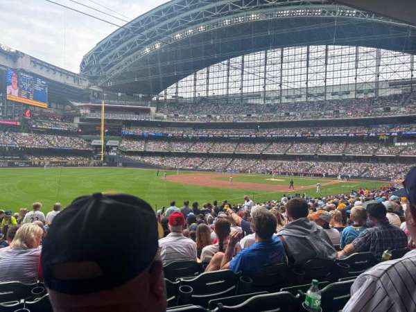 American Family Field, section: 128, row: 26, seat: 22