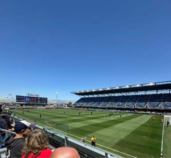 PayPal Park, section: 112, row: 2, seat: 14