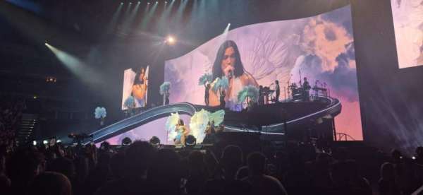 O2 Arena, Prague, section: 111, row: 2, seat: 1