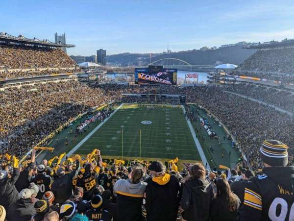Acrisure Stadium, section: 523, row: Y, seat: 7