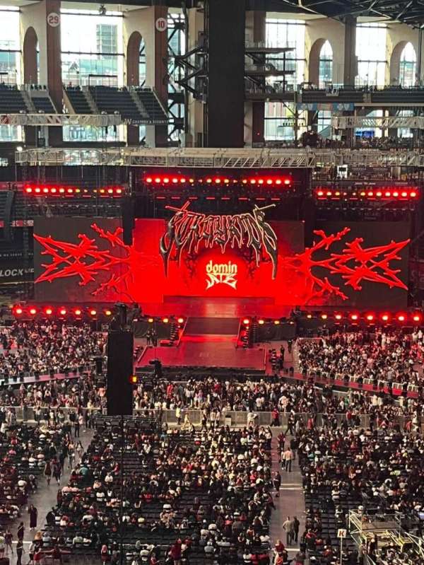 Globe Life Field, section: 218, row: 5, seat: 2