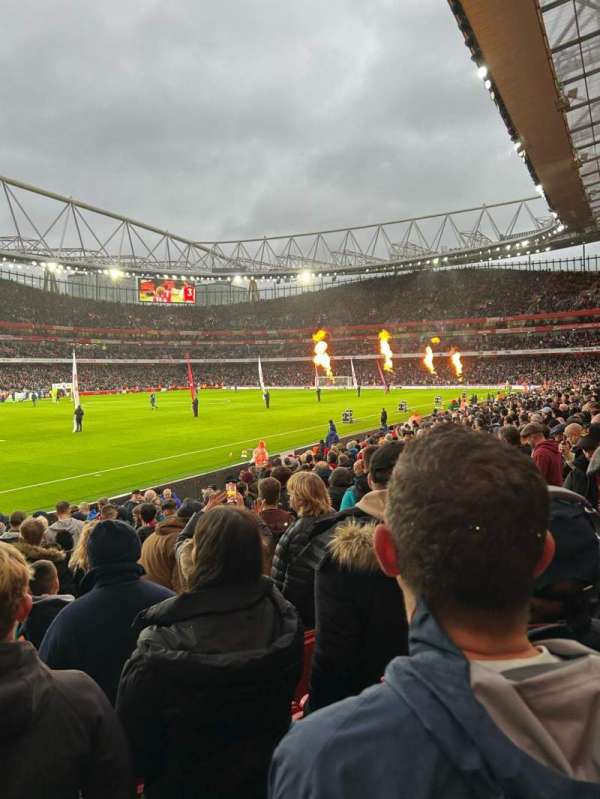 Emirates Stadium, section: 29, row: 16, seat: 629