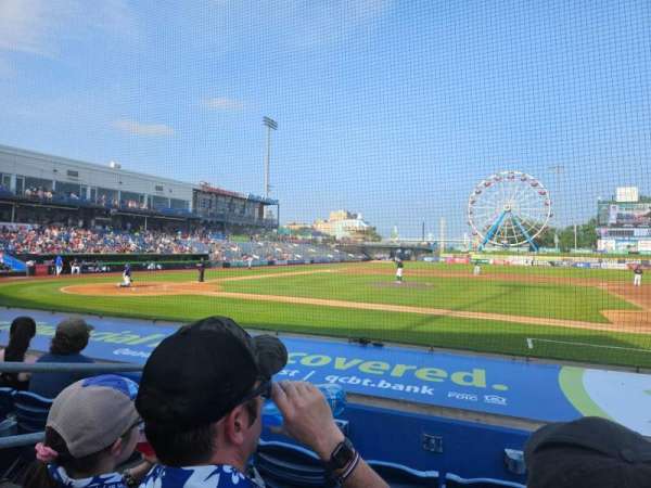 Modern Woodmen Park, section: 1, row: H, seat: 10