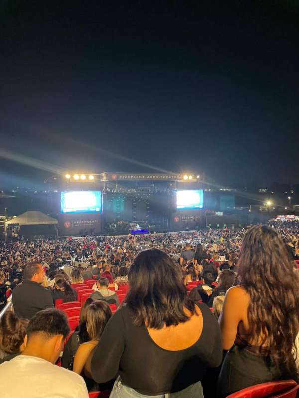 FivePoint Amphitheater, section: Terrace 304, row: 38, seat: 75