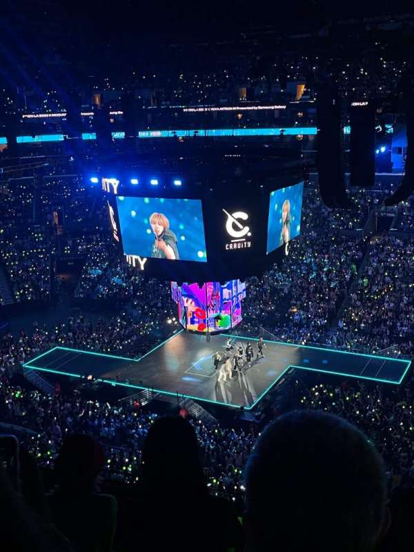 Crypto.com Arena, section: 316, row: 4, seat: 8