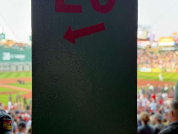 Fenway Park, section: Grandstand 20, row: 2, seat: 1