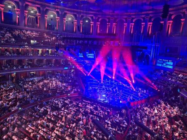 Royal Albert Hall, section: Rausing Circle V, row: 1, seat: 146