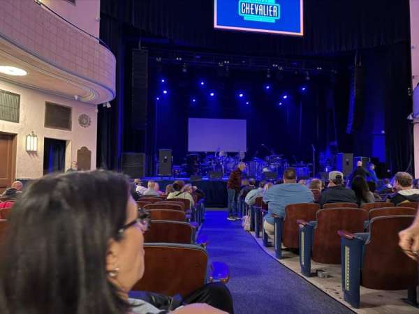 Chevalier Theatre, section: Orchestra L, row: N, seat: 1