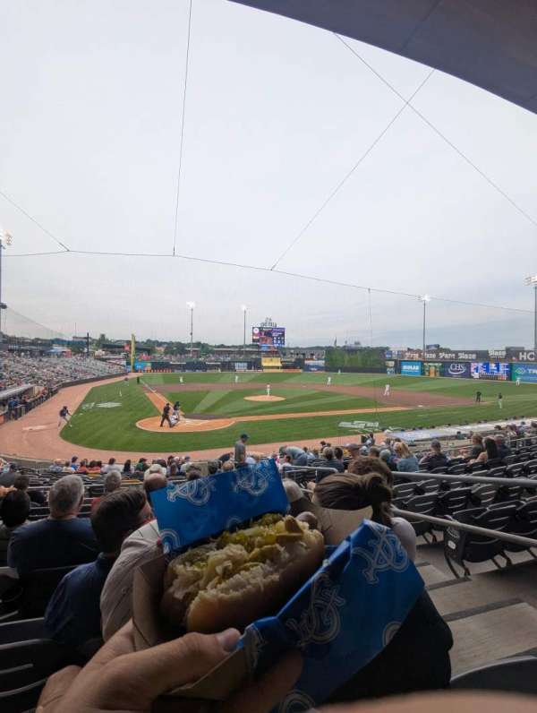 CHS Field, section: 108, row: 18, seat: 3