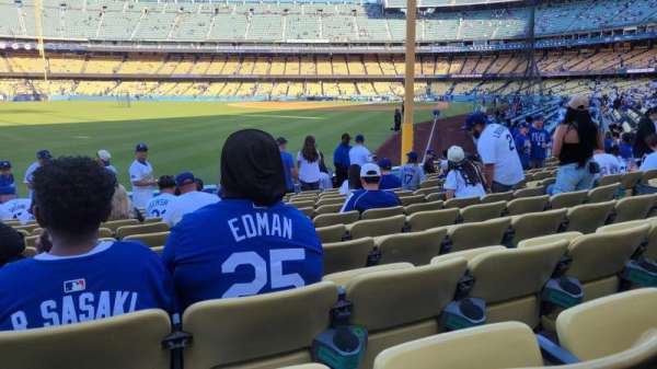 Dodger Stadium, section: 51FD, row: L, seat: 10