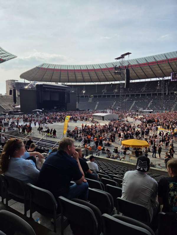 Olympiastadion Berlin, section: C3, row: 18, seat: 8