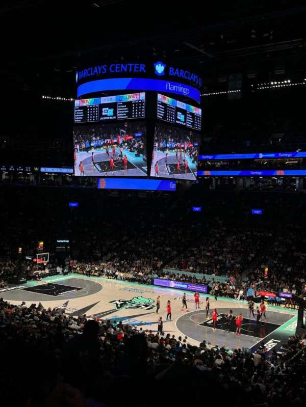 Barclays Center, section: 121, row: 9, seat: 14