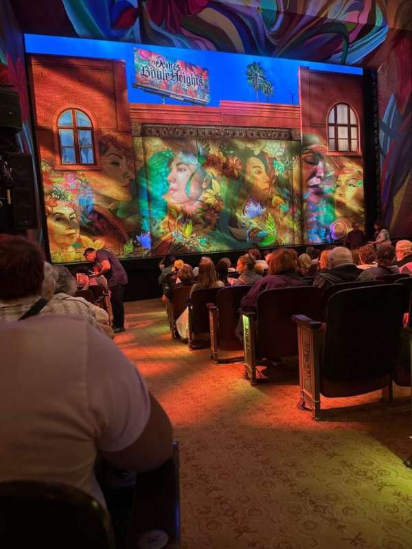 James Earl Jones Theatre, section: Orchestra L, row: L, seat: 2