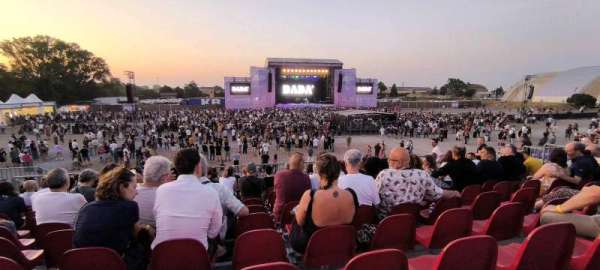 Parco Musica Milano, section: tribuna centrale, row: 14, seat: 46
