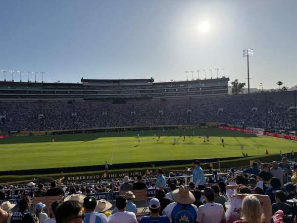 Rose Bowl, section: 5-L, row: 40, seat: 12