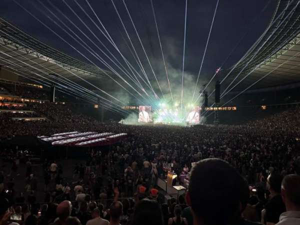 Olympiastadion Berlin, section: Q4, row: 15, seat: 6
