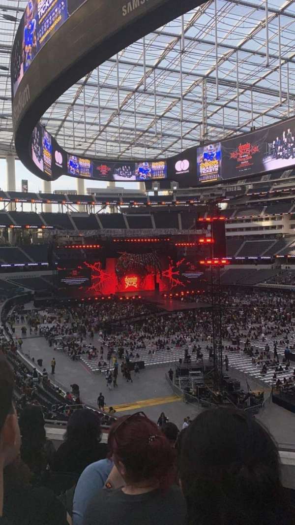 SoFi Stadium, section: 227, row: 6, seat: 3