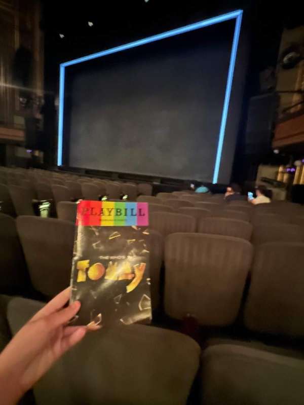 Nederlander Theatre, section: Orchestra R, row: N, seat: 10