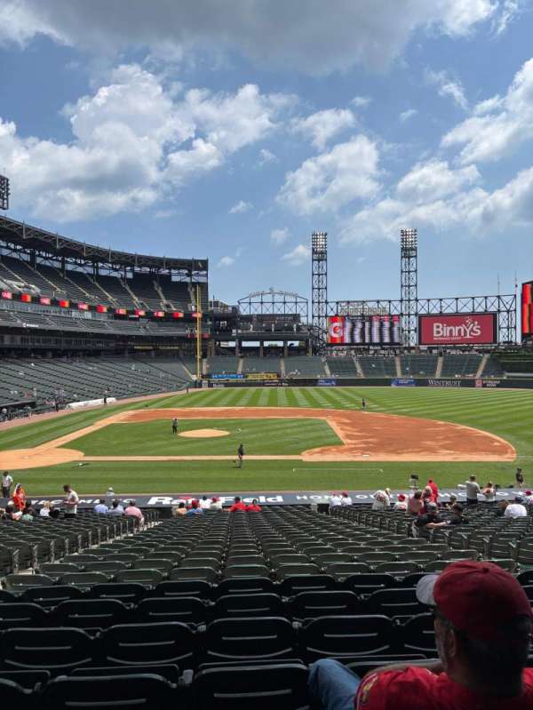 Rate Field, section: 125, row: 33, seat: 6