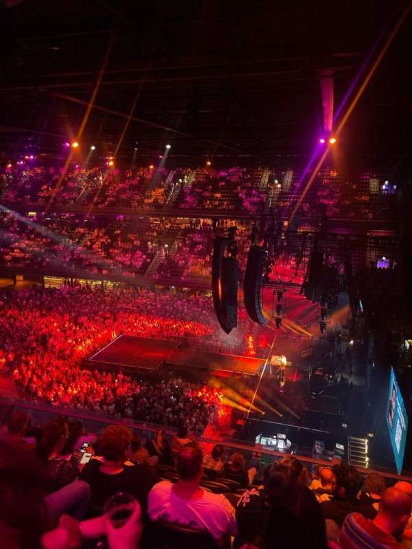 Ziggo Dome, section: 201, row: 9, seat: 21