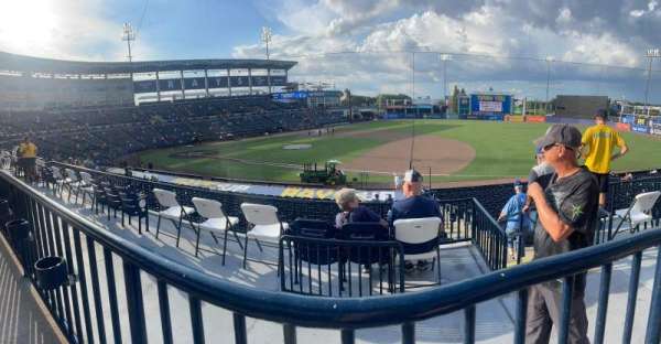 George M. Steinbrenner Field, section: 205, row: A, seat: 2