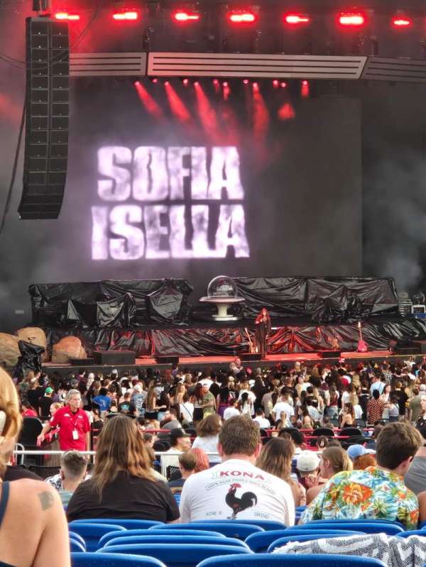 MidFlorida Credit Union Amphitheatre, section: 13, row: CC, seat: 19