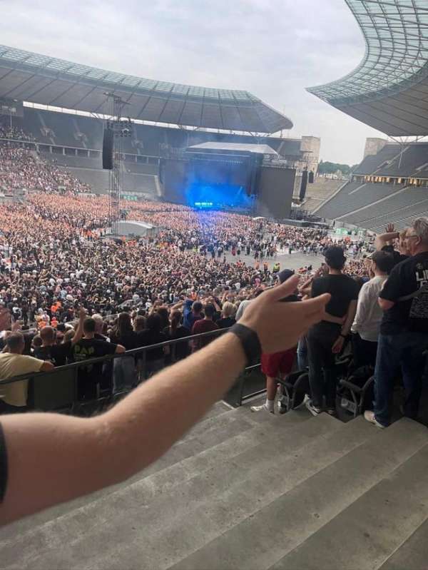 Olympiastadion Berlin, section: O4, row: 33, seat: 1