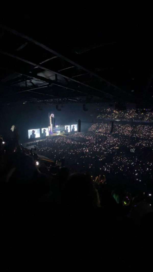 Paris La Défense Arena, section: 406, row: 57, seat: 41