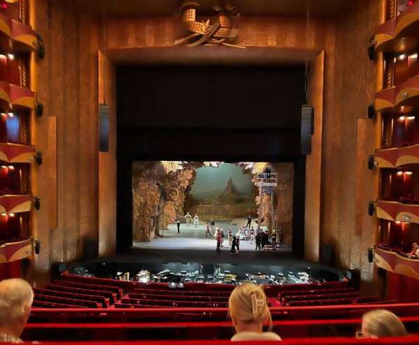 Metropolitan Opera House - Lincoln Center, section: Grand Tier RC, row: D, seat: 108