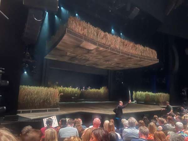 Barbican Theatre, section: Stalls, row: G, seat: 37