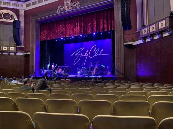 Wilshire Ebell Theatre, section: Orch, row: R, seat: 20