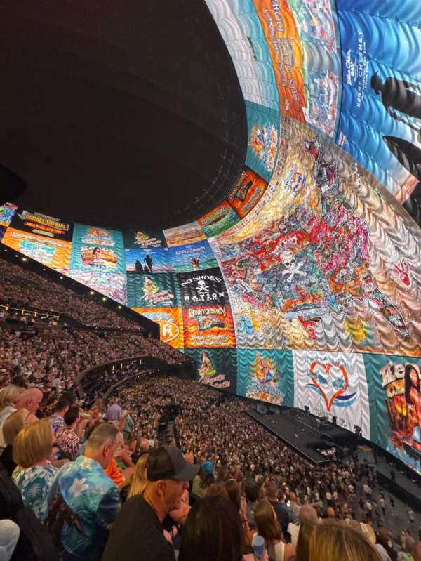 The Sphere, Vegas, section: 210, row: 14, seat: 16