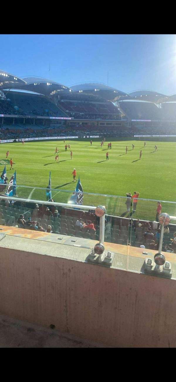 Adelaide Oval, section: 328A, row: B, seat: 17