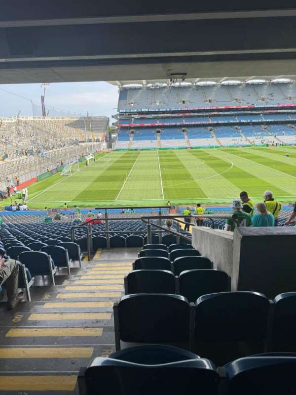 Croke Park, section: 335, row: UU, seat: 15