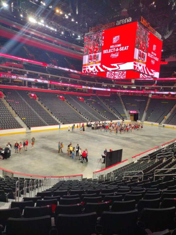 Little Caesars Arena, section: 126, row: 19, seat: 16