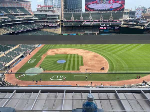 Target Field, section: 309, row: 1, seat: 11