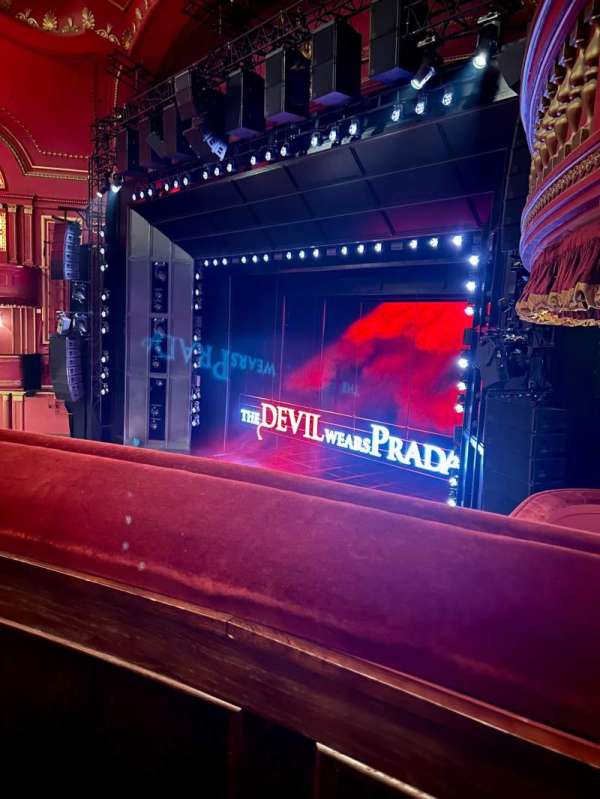 Dominion Theatre, section: Circle, row: A, seat: 2
