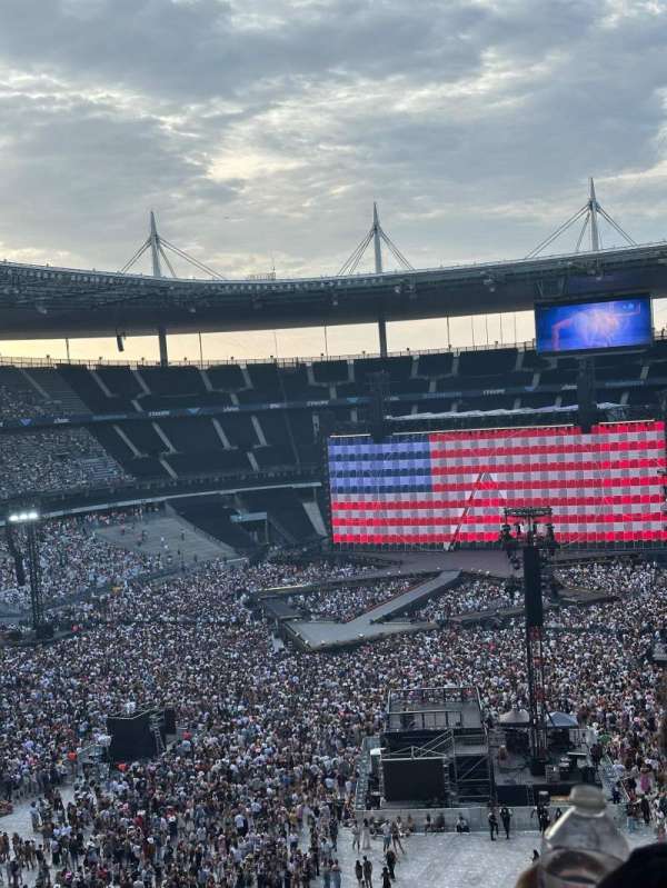 Stade de France, section: A4, row: 62, seat: 23