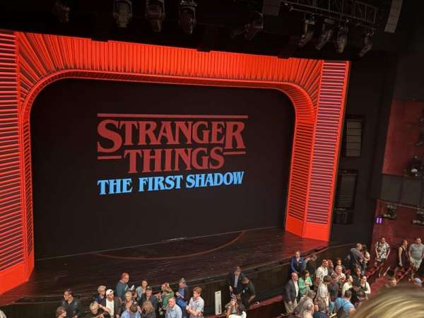 Marquis Theatre, section: Mezzanine L, row: B, seat: 5