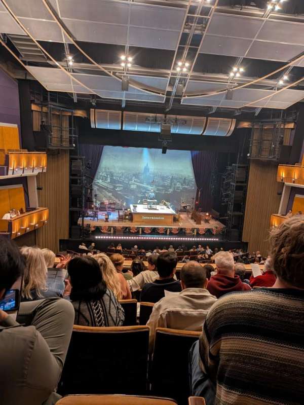 Ahmanson Theatre, section: Mezzanine, row: F, seat: 31