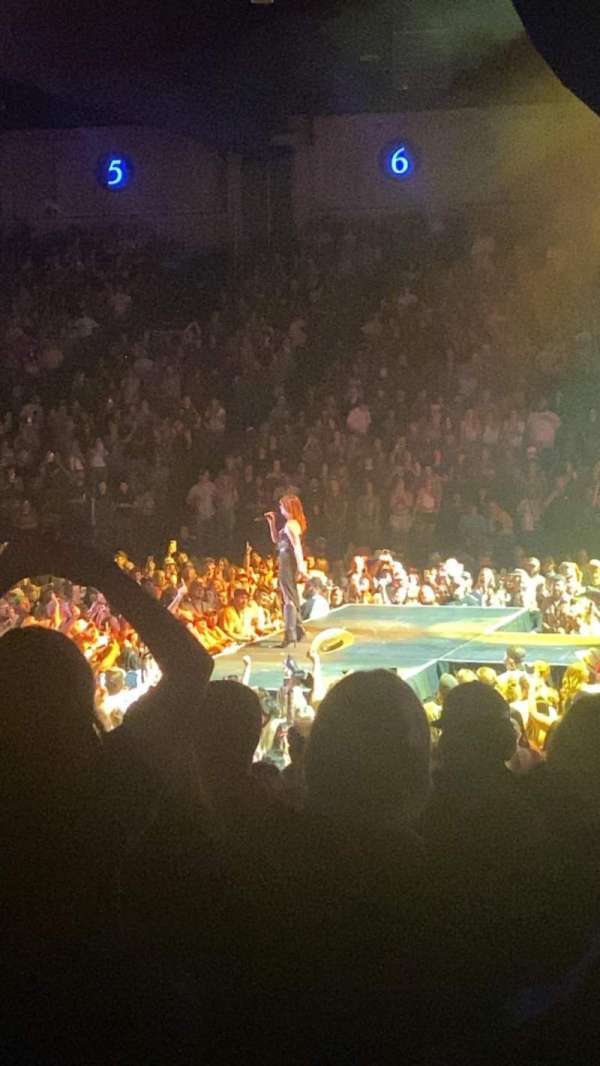 Marshall Health Network Arena, section: 9, row: a, seat: 12