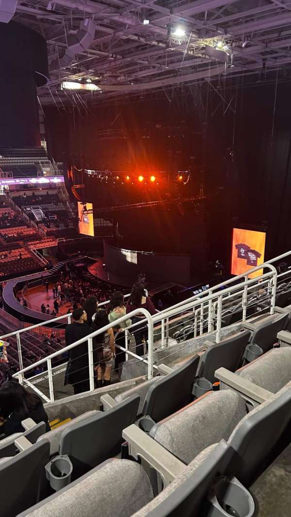 SAP Center, section: 202, row: 8, seat: 9