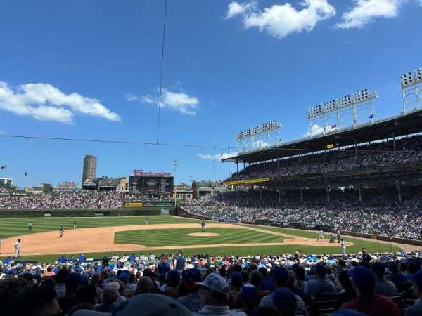 Wrigley Field, section: 111, row: 14, seat: 7