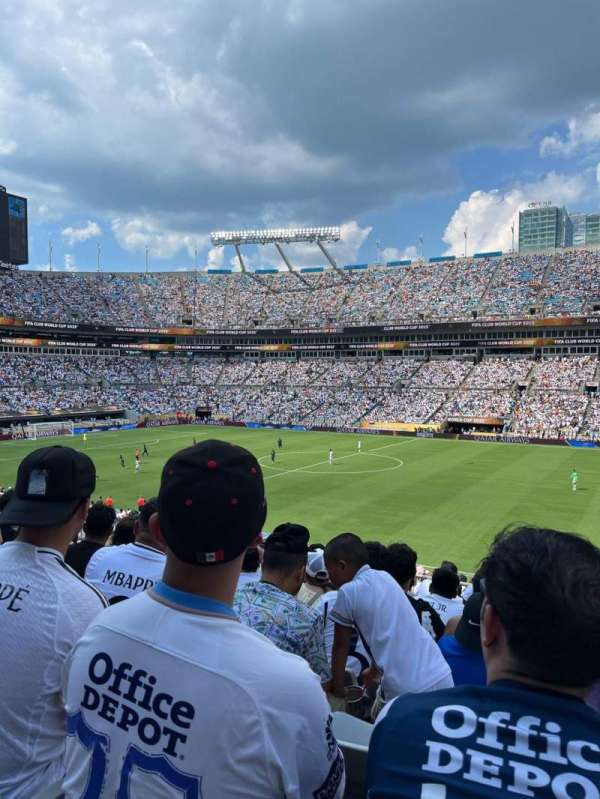 Bank of America Stadium, section: 341, row: 8, seat: 6